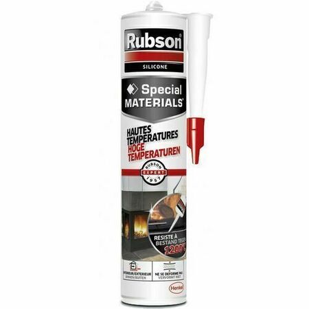 Mastic hautes températures cartouche 280ml noir - Gedimat.fr