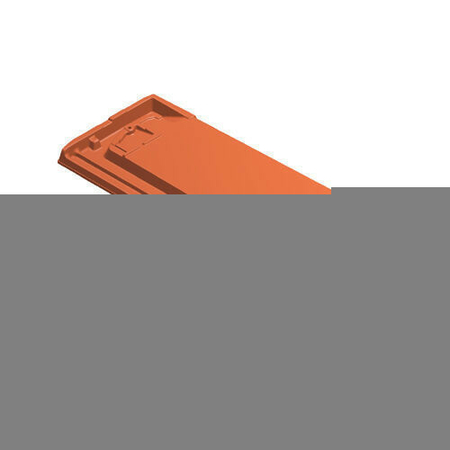 Demi-tuile de rive droite SIGNY coloris anthracite nouveau - Gedimat.fr