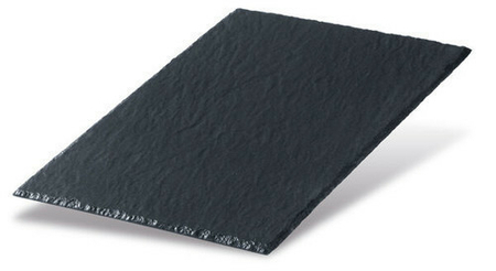 Ardoise KERGOAT RONDE RELIEF 40x22 coloris anthracite - Gedimat.fr