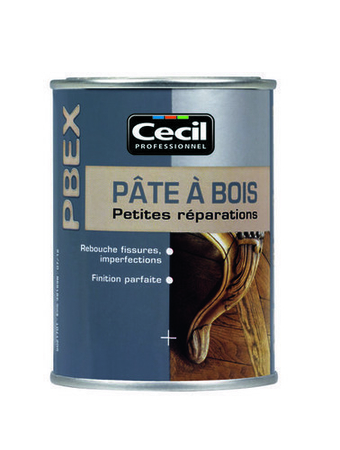 Pâte à bois petites réparations PBEX 250g naturel - Gedimat.fr