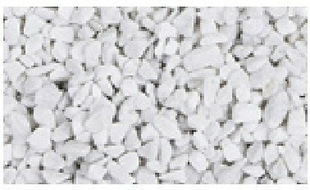 Gravier dcoratif en pierre naturelle CARRARA concass 9-12mm sac de 25 kg coloris marbre blanc - Gedimat.fr