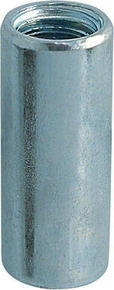 Manchon cylindrique de raccordement en acier zingu diam.int.6mm long.20mm - boite de 100 pices - Gedimat.fr