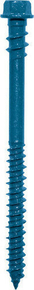 Vis autotaraudeuse en acier zingu BETOFAST DF TH8 3C bleu diam.6,6mm long.170mm - Gedimat.fr