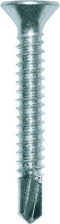 Vis autoperceuse en acier crémenté zingué PERFIX tête fraisée empreinte Phillips 3 diam.6,3mm long.38mm - 250 pièces - Gedimat.fr