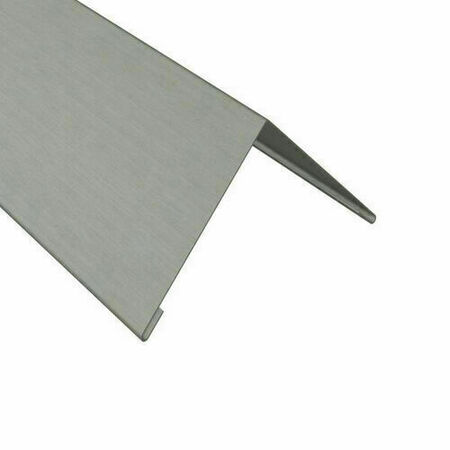 Faîtage simple à pince en zinc naturel angle 90° ép.0,65mm dév.40cm long.2,00m - Gedimat.fr
