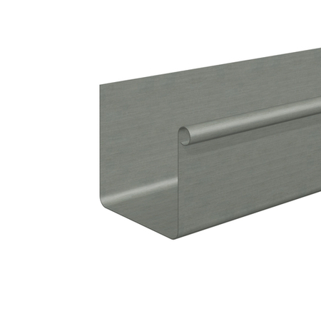 Kit Gouttière Carrée INEFA 4m Gris 83mm | PVC Pour Abri Jardin | Fabriqué En Allemagne