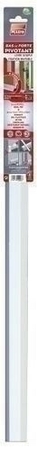Bas de porte pivotant en aluminium à lèvre souple fixation invisible long.0,93m - Gedimat.fr
