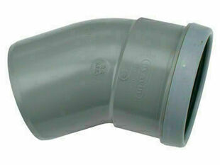 Coude MF PVC 30 - D400 - Gedimat.fr