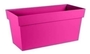 Jardinière TOSCANE rectangle long.79cm larg.36cm haut.38,8cm 74L rose fushia - Gedimat.fr