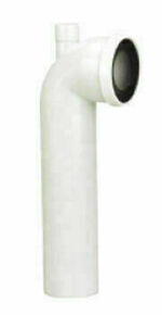 Pipe longue MF de WC PVC avec prise d'aration femelle D40 - D100 300mm - Gedimat.fr
