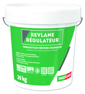 Primaire d'accrochage REVLANE REGULATEUR G50 gris cendre - seau de 20kg - Gedimat.fr