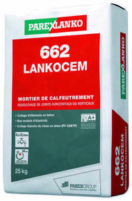 Mortier de calfeutrement 662 LANKOCEM - sac de 25kg - Gedimat.fr