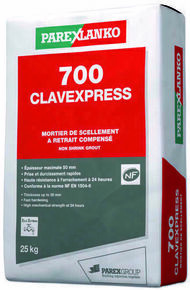 Mortier de scellement 700 CLAVEXPRESS - sac de 25kg - Gedimat.fr