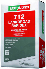 Mortier de voirie 712 LANKOROAD RAPIDEX - sac de 25kg - Gedimat.fr