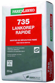Mortier de rparation 735 LANKOREP RAPIDE - sac de 25kg - Gedimat.fr