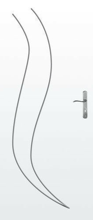 Bloc-porte gravé SILHOUETTE huis.73mm haut.2,04m larg.83cm gauche poussant - Gedimat.fr