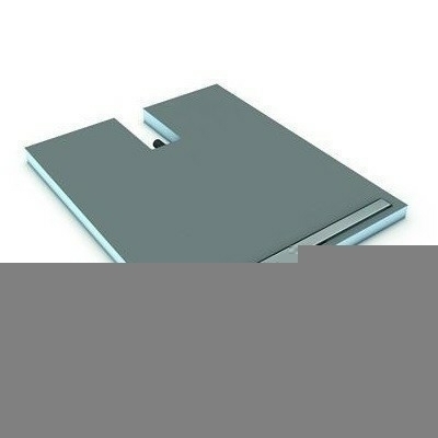 Receveur rectangulaire à carreler FUNDO PLANO LINEA - Barette longue - 120x80cm - Ep. 70mm - Gedimat.fr