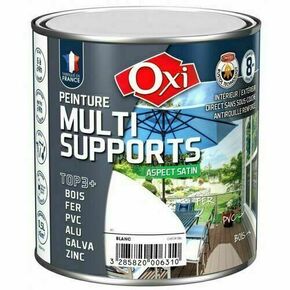 Peinture multi-supports OXI TOP3 blanc - pot de 0,5l - Gedimat.fr