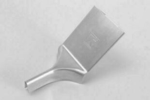 Coulisseau de tte pour joint debout zinc naturel - 100x60x0,65mm - Gedimat.fr