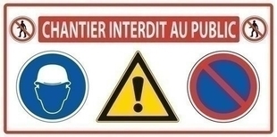 Panneaux de signalisation 4 en 1 - Gedimat.fr