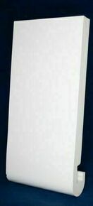 Planche de rive BULLNOSE 16 ép.16mm haut.20cm long.5m coloris blanc - Gedimat.fr