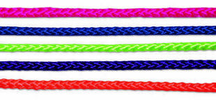 Corde tresse polypropylne/polyester coloris assortis D4mm - 20m - Gedimat.fr