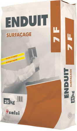 Enduit plâtre fin 7F - sac de 25kg - Gedimat.fr
