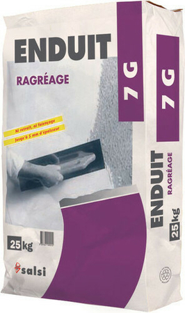 Enduit plâtre gros 7G - sac de 25kg - Gedimat.fr