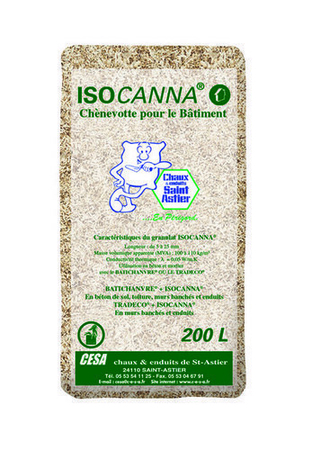 Chanvre ISOCANNA N sac 200L - Gedimat.fr