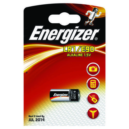 PILE LR1 E90 N 1.5V ALCALINE ENERGIZER B1 - Gedimat.fr