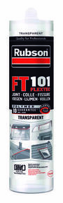 Mastic FT101 joint fissure colle transparent - cartouche de 280ml - Gedimat.fr