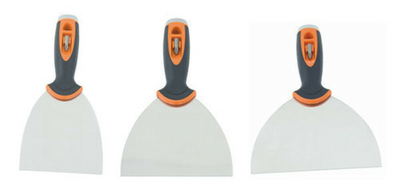 Lot de couteaux à enduire avec embout de vissage - Gedimat.fr