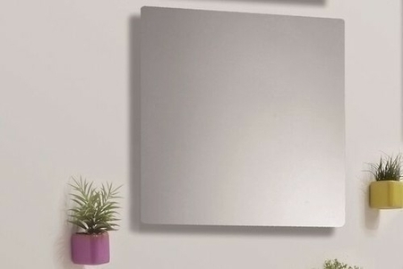 Miroir simple LULEA larg.60cm long.80cm argent - Gedimat.fr