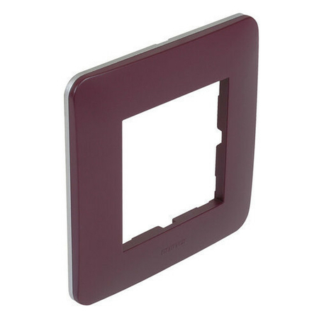 Plaque de finition simple CASUAL coloris prune mat - Gedimat.fr