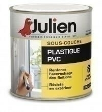 Sous couche plastique PVC J2 JULIEN bidon de 0,50 litre - Gedimat.fr