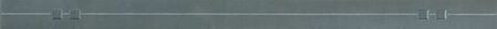 Listel classique pour mur en faïence LAQUE larg.3cm long.50cm coloris blue satin - Gedimat.fr