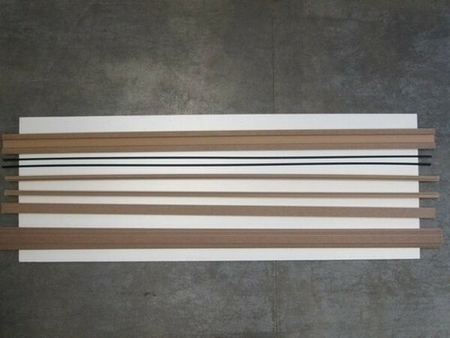 Kit habillage et couvre-joint MDF pour châssis en kit Futura - Gedimat.fr