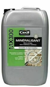 Minralisant MX300 incolore - bidon 5l - Gedimat.fr