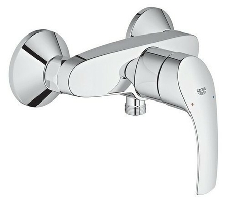Mitigeur douche EUROSMART GROHE en laiton chromé - Gedimat.fr