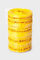 Grillage avertisseur EURE-K jaune - 30cmx100m - Gedimat.fr