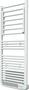 Radiateur sèche-serviettes soufflant STENDINO 750 + 1000W - Gedimat.fr