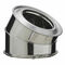 Coude 30 INOX-INOX D150 - Gedimat.fr