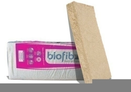 Panneau isolant chanvre/lin/coton BIOFIB'TRIO ép.120mm long.1,25m larg.0,60m - Gedimat.fr