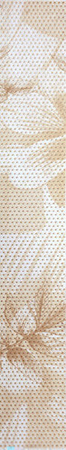 Listel carrelage pour sol en grès cérame émaillé CAPADOCE larg.8cm long.60cm coloris creme - Gedimat.fr