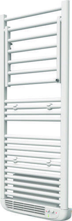 Radiateur sèche-serviettes soufflant STENDINO 750 + 1000W - Gedimat.fr