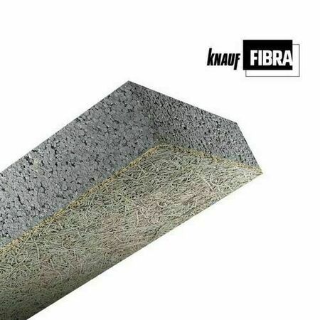 Panneau composite FIBRA ULTRA FM standard - 2x0,60m Ep.100mm - R=3,00m².K/W - Gedimat.fr