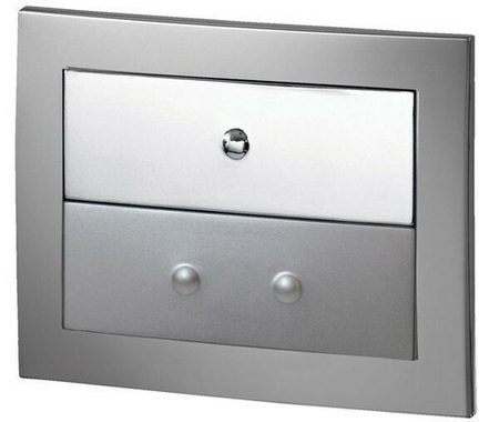 Plaque egal chrome brillant imageo - Gedimat.fr