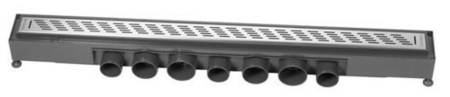 Express eau 900mm Grille trait - Gedimat.fr