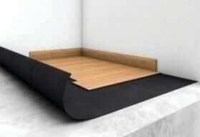 Sous couche acoustique en lés TARKOMFORT PREMIUM ép.1mm larg.1m long.15m rouleau de 15m2 - Gedimat.fr