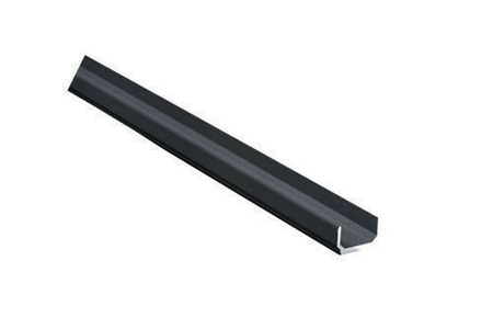 Lisse basse gris anthracite sablé 1736mm - Gedimat.fr
